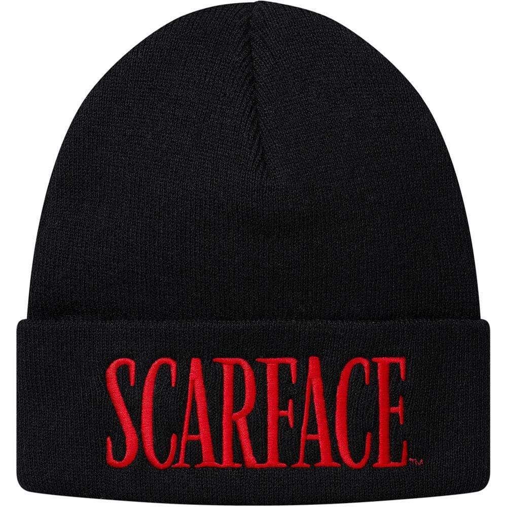 Supreme Scarface Beanie Black - Kick Game
