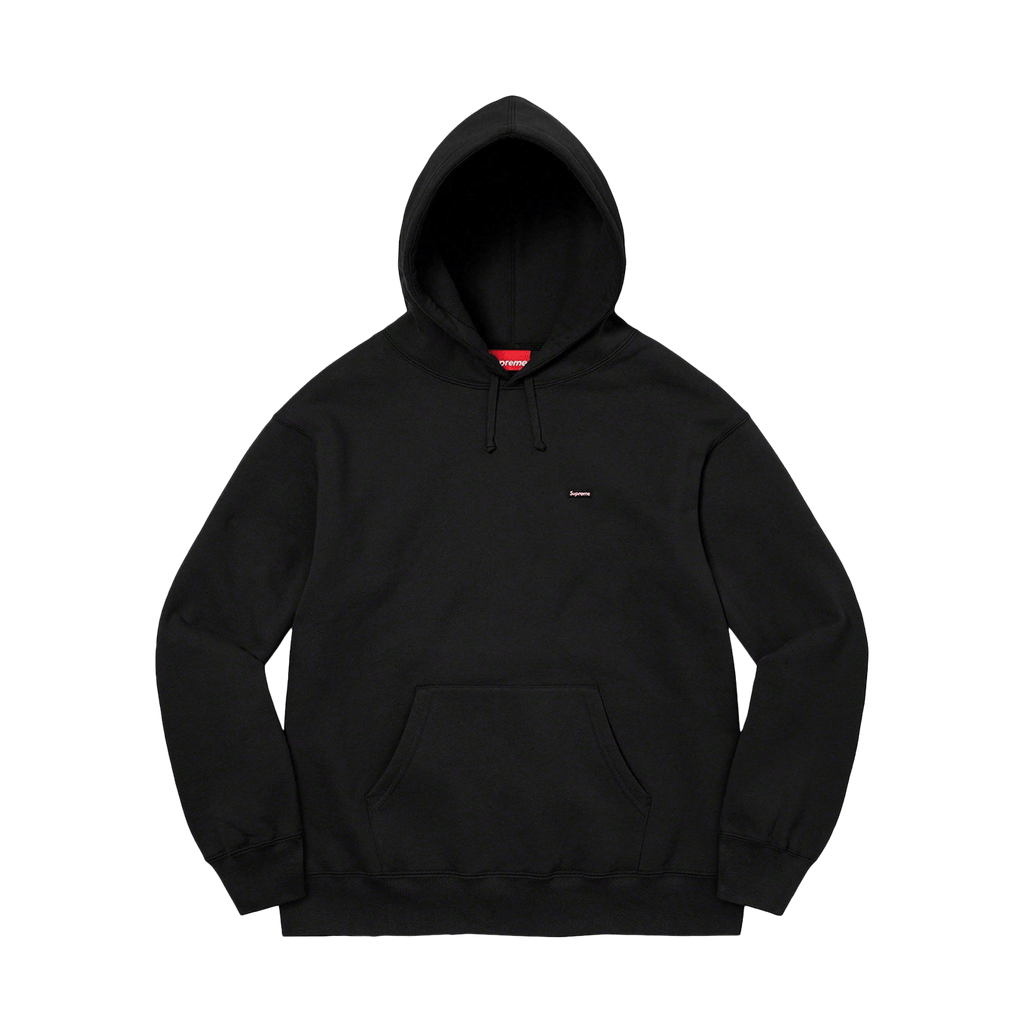 Supreme Small Box Hooded Sweatshirt Black - Kick Game