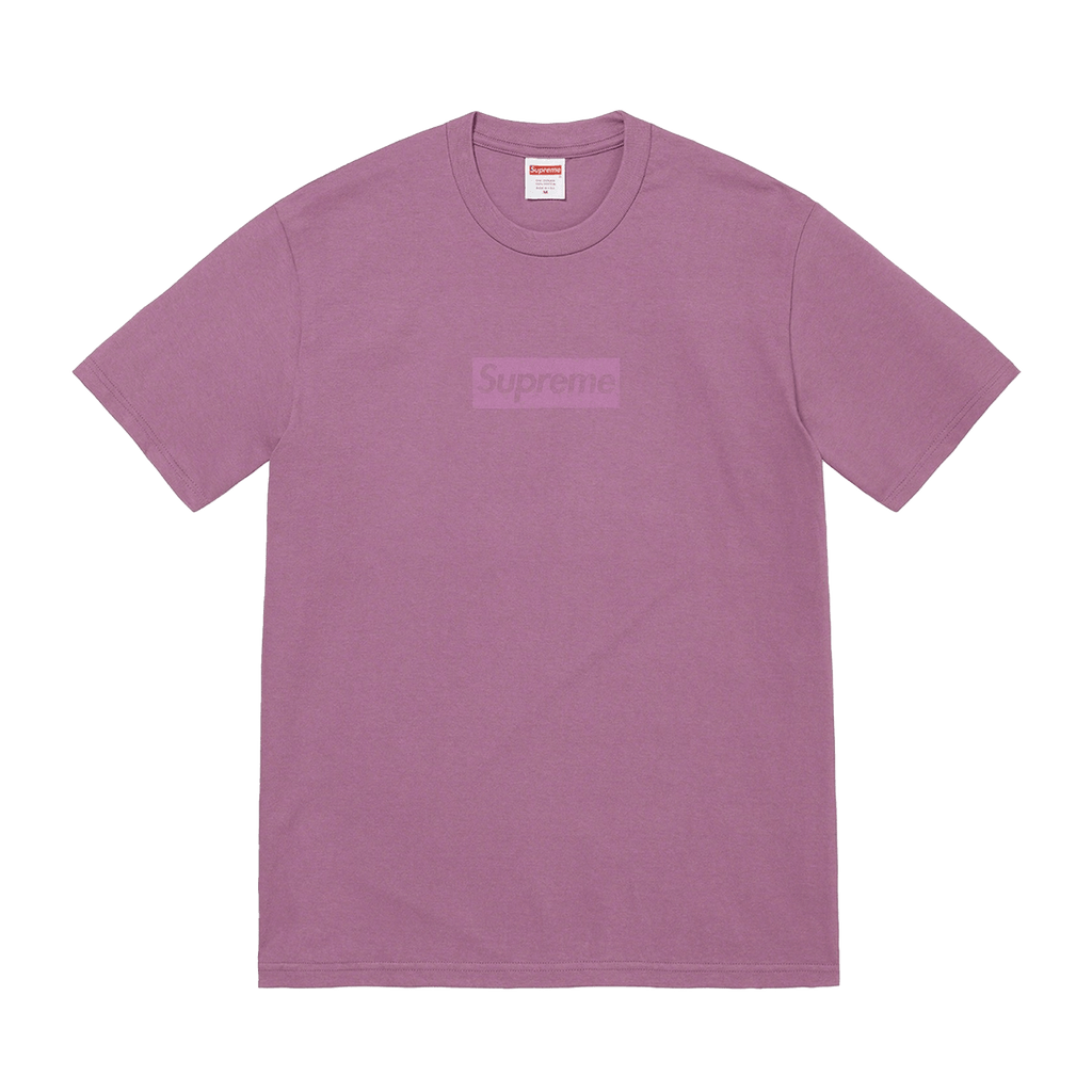 Supreme Tonal box Logo Tee 'Dusty Purple' - Kick Game