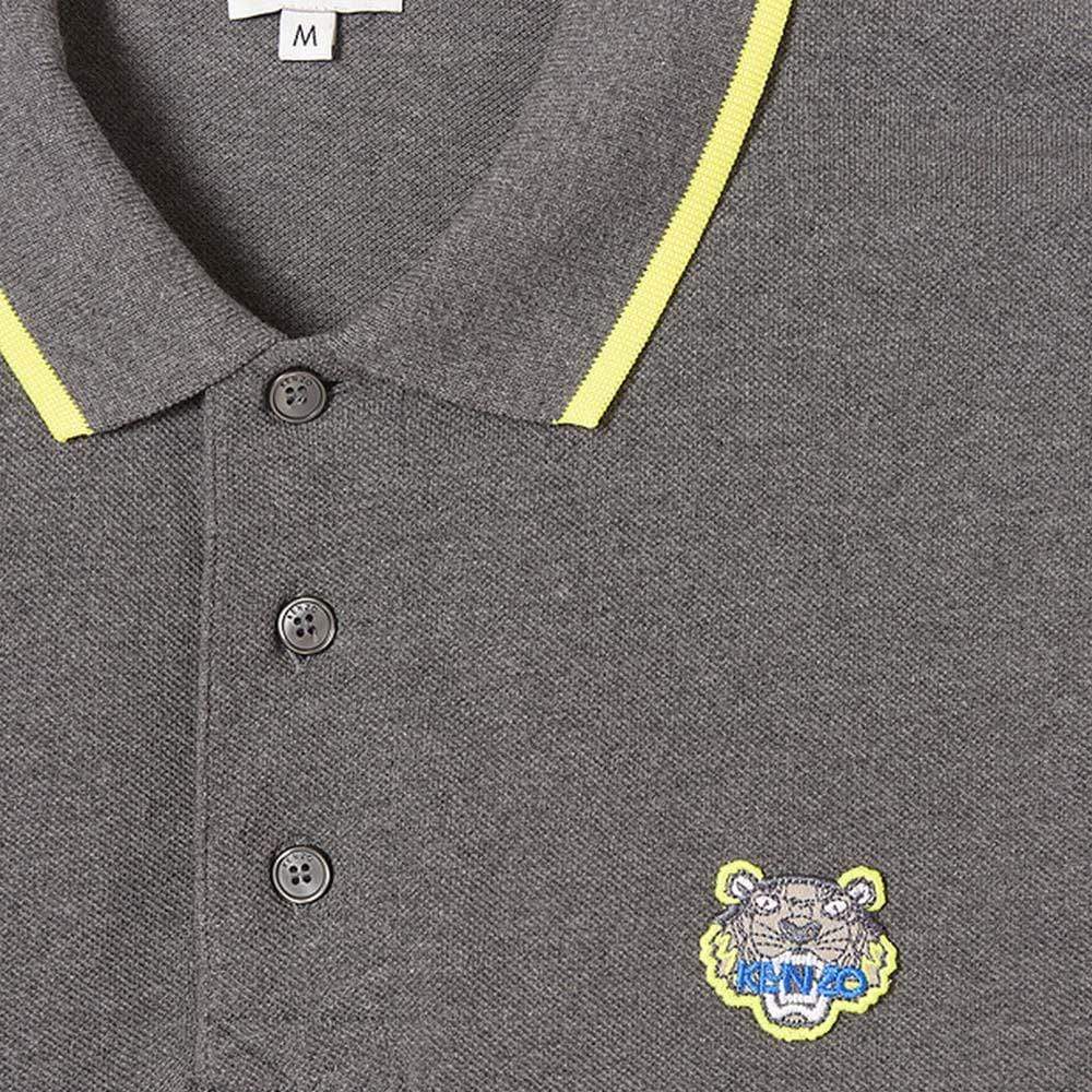 Kenzo Slim Fit Tiger Polo Shirt "Dark Grey" - Kick Game