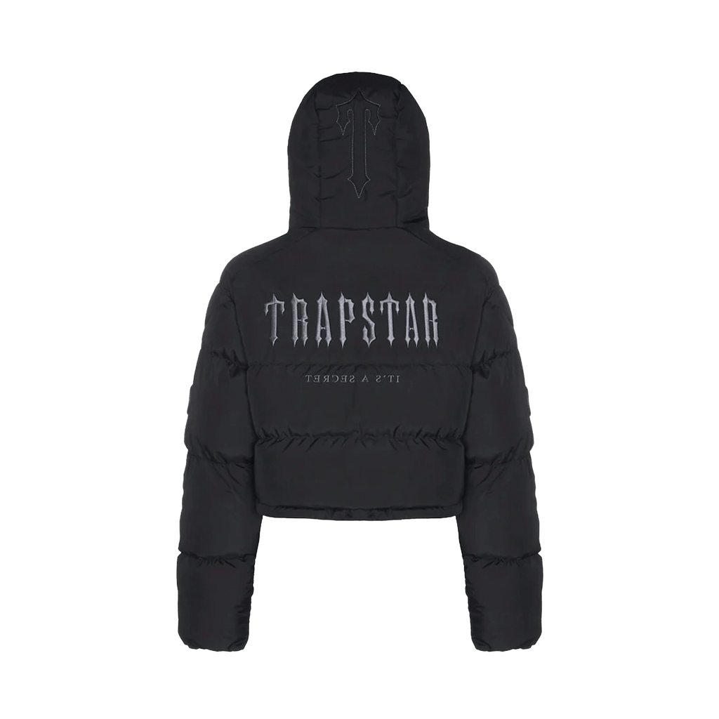 Trapstar Women's Decoded 2.0 Hooded Puffer - Black - Kick Game