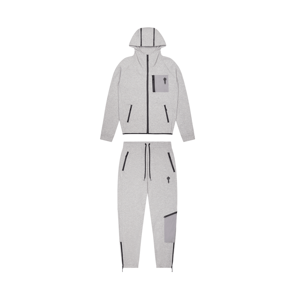 Irongate T-Fleece Tracksuit - Grey - Kick Game