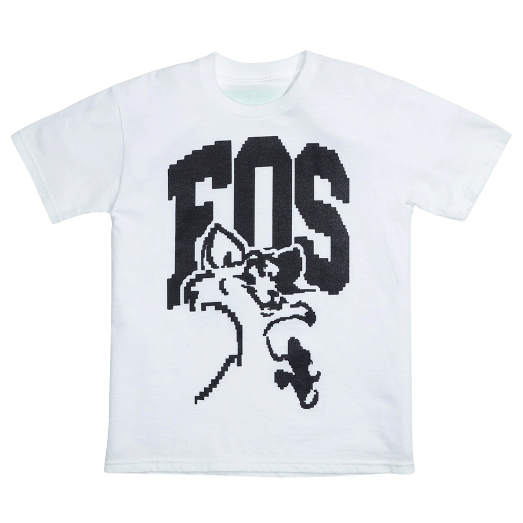 Virgil Abloh FOS CAT Pyrex Tee 'White' - Kick Game