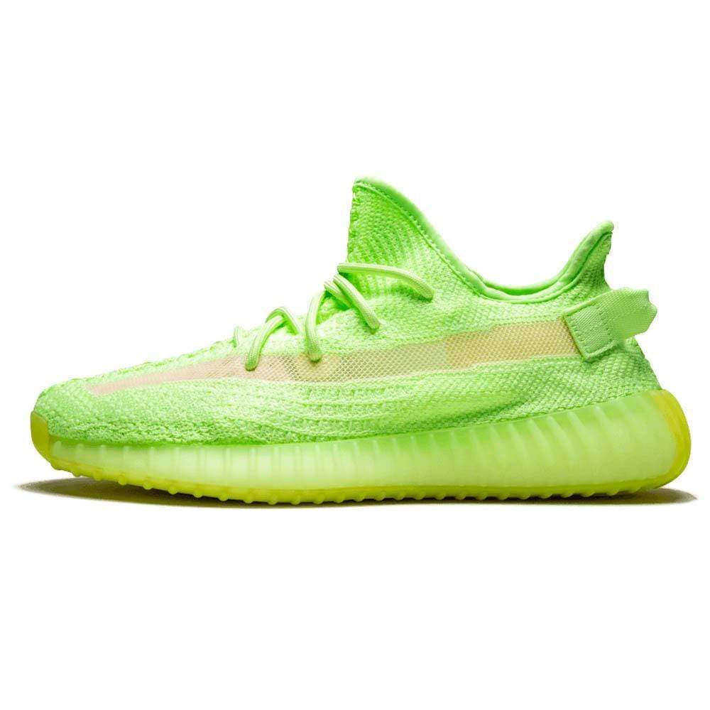 Yeezy Boost 350 V2 'Glow In The Dark' Green - Kick Game