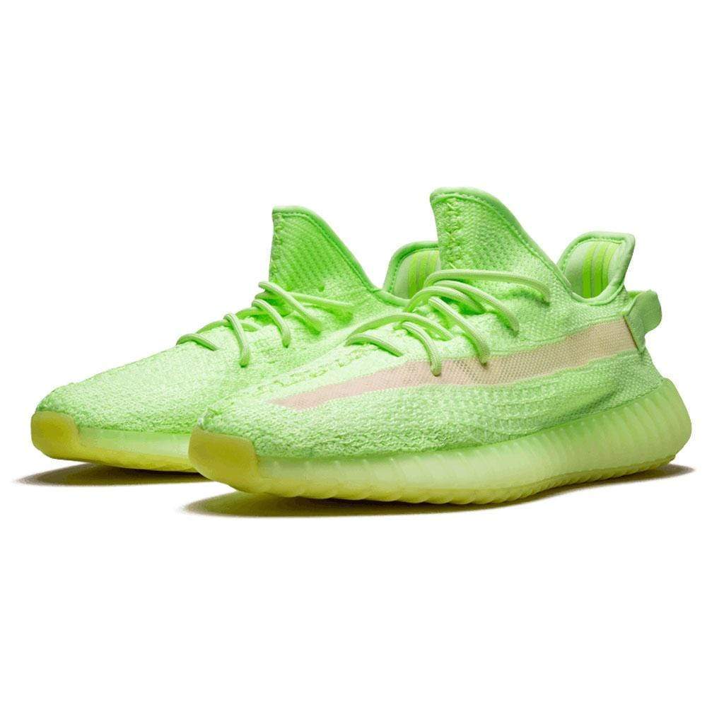 Yeezy Boost 350 V2 'Glow In The Dark' Green - Kick Game
