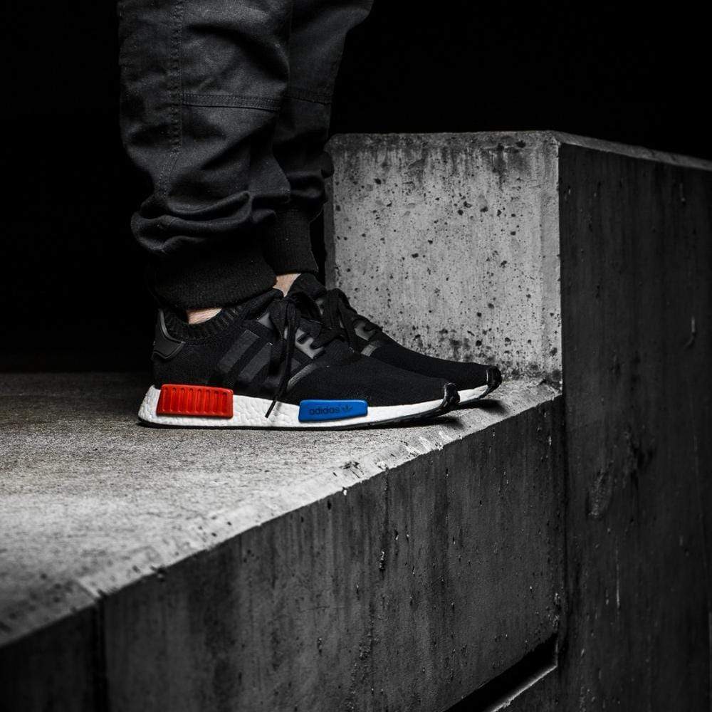Adidas NMD Runner Primeknit Core Black-Lush Red - Kick Game