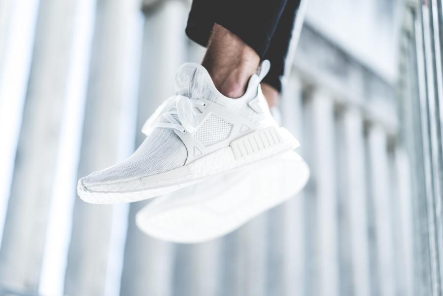 Adidas NMD_XR1 Primeknit White-Vintage White - Kick Game