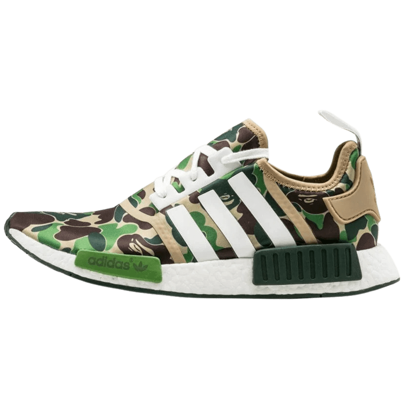 Bape x Adidas NMD_R1 Green Camo - Kick Game