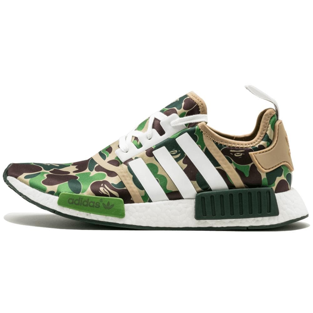 Bape x Adidas NMD_R1 Green Camo - Kick Game
