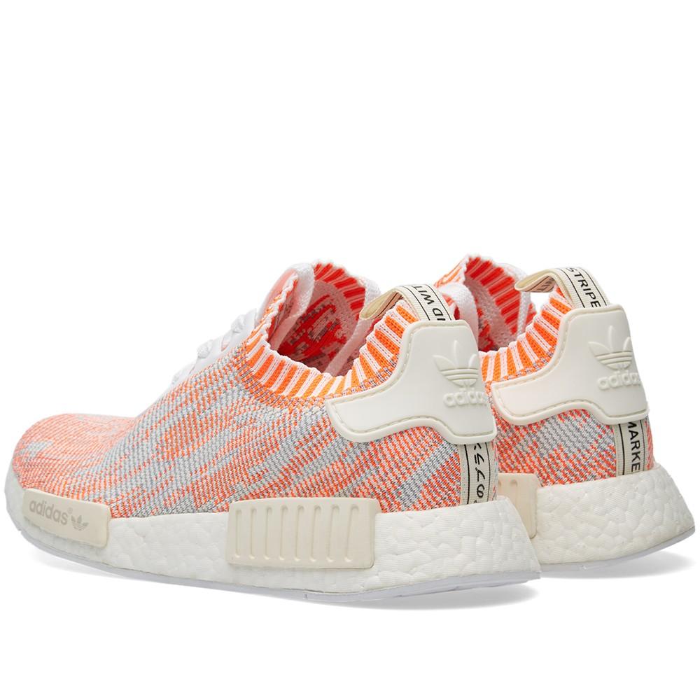 Adidas NMD_R1 Primeknit Camo Pack  Solar Red - Kick Game