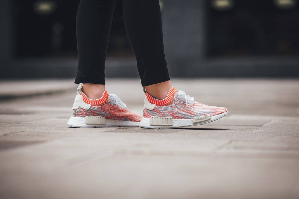 Adidas NMD_R1 Primeknit Camo Pack  Solar Red - Kick Game