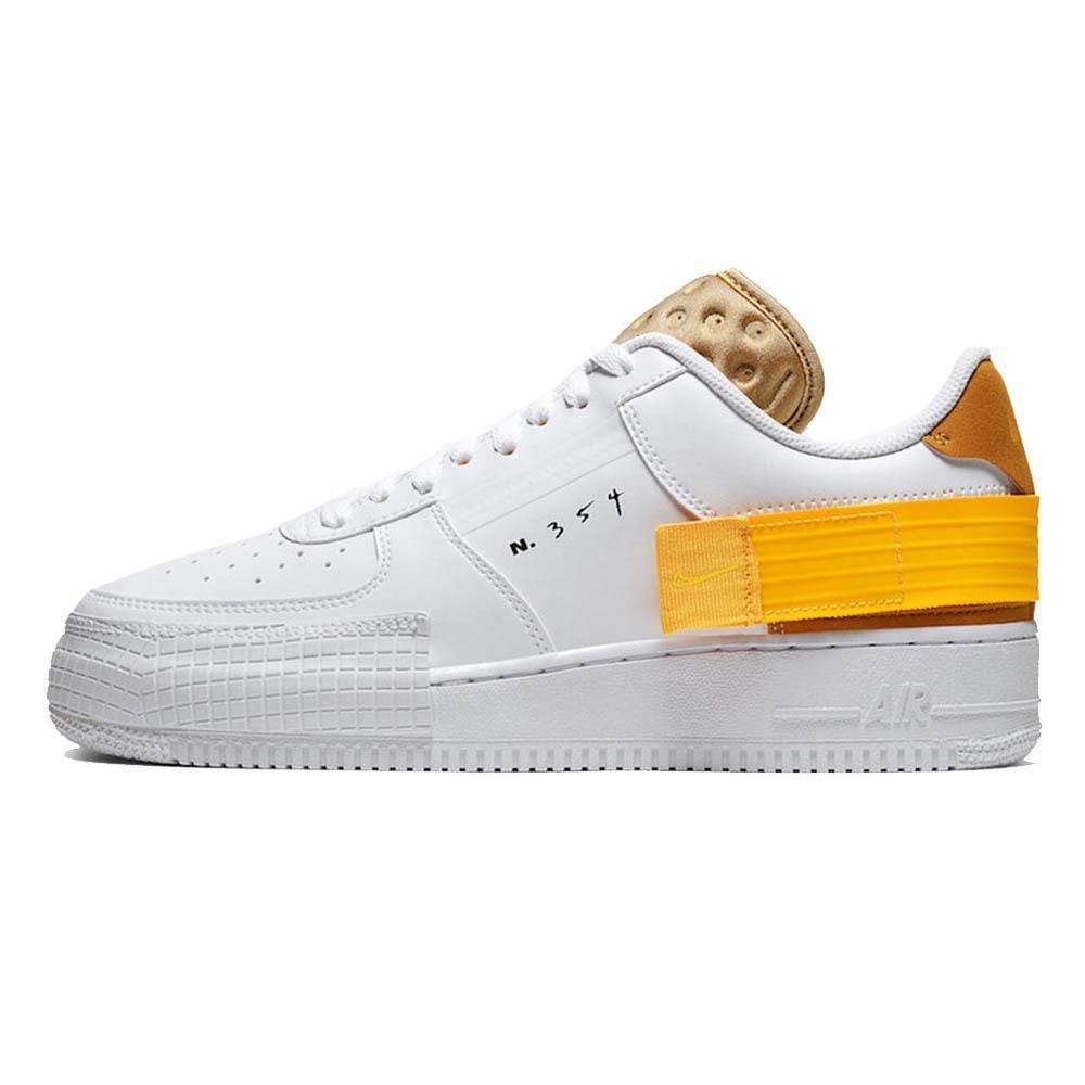 Nike Air Force 1 Type White Gold - Kick Game
