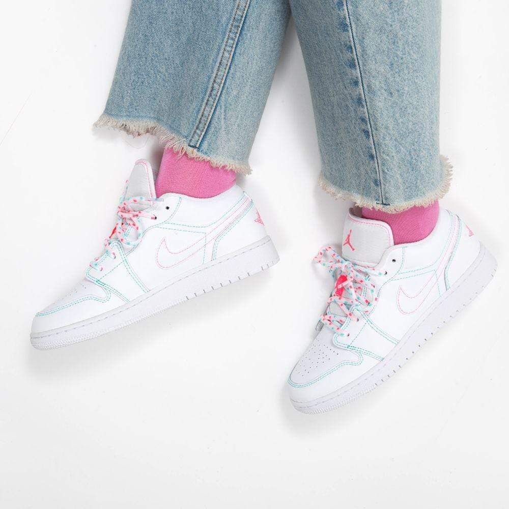 Air Jordan 1 Low GS 'Aurora Green' - Kick Game