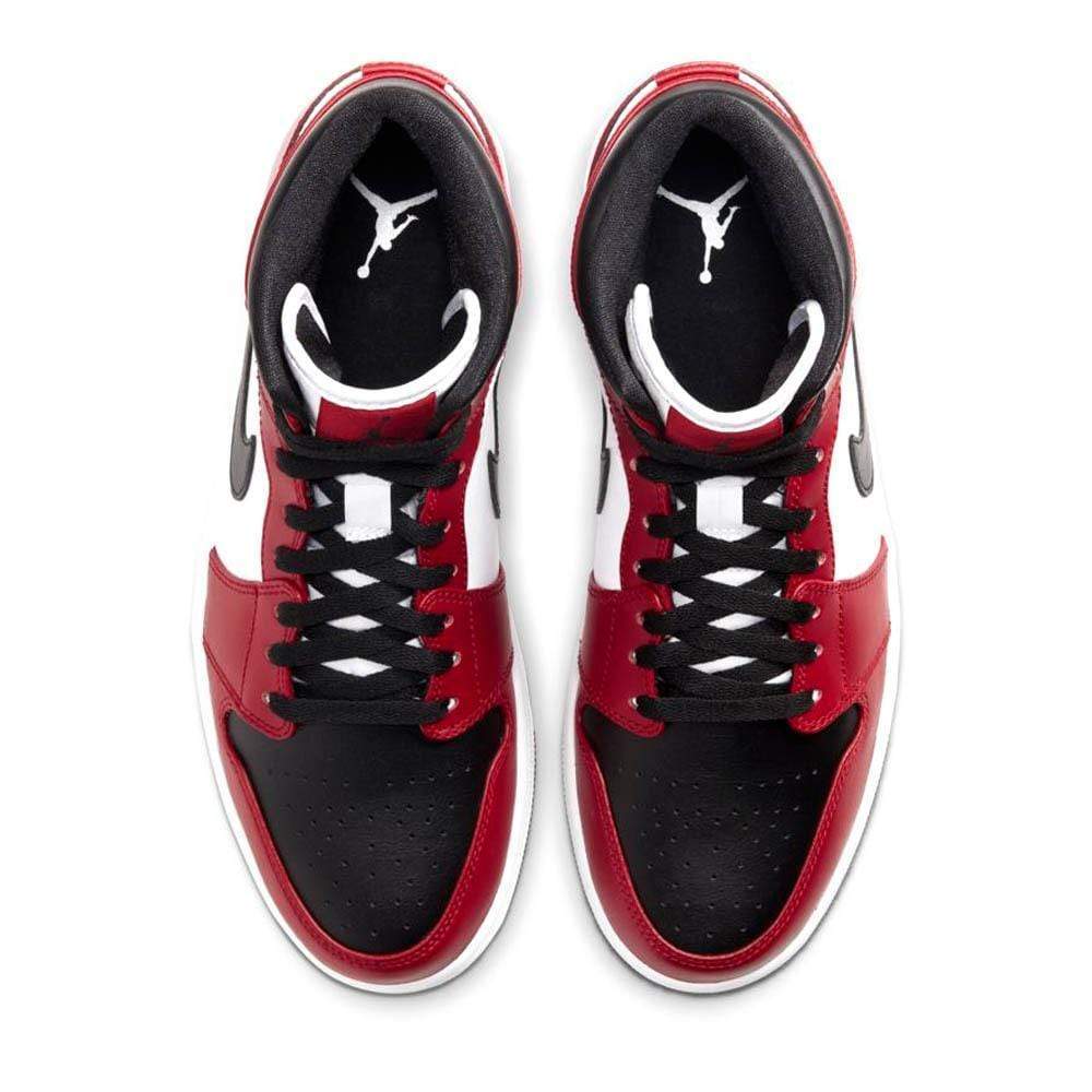 Air Jordan 1 Mid 'Chicago Black Toe' - Kick Game