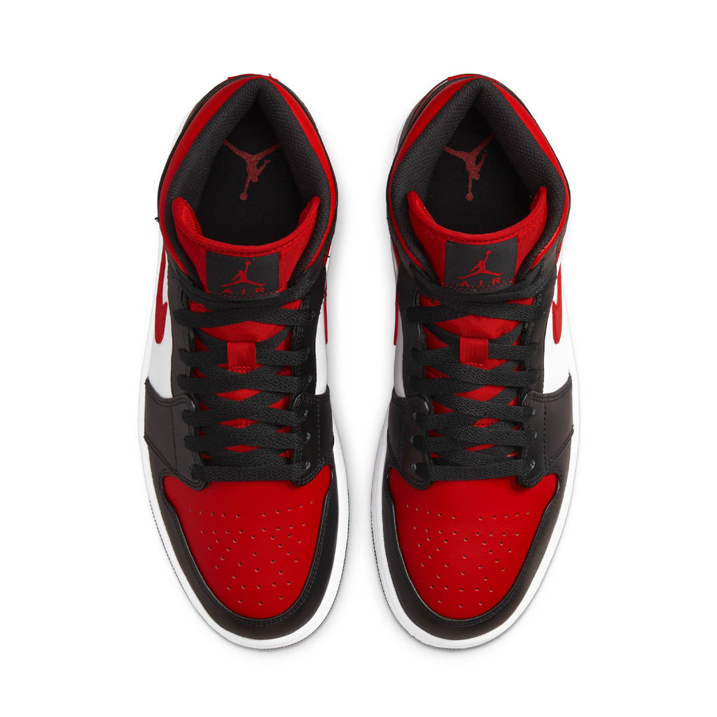 Nike Air Jordan 1 Mid 'Black Fire Red' - Kick Game