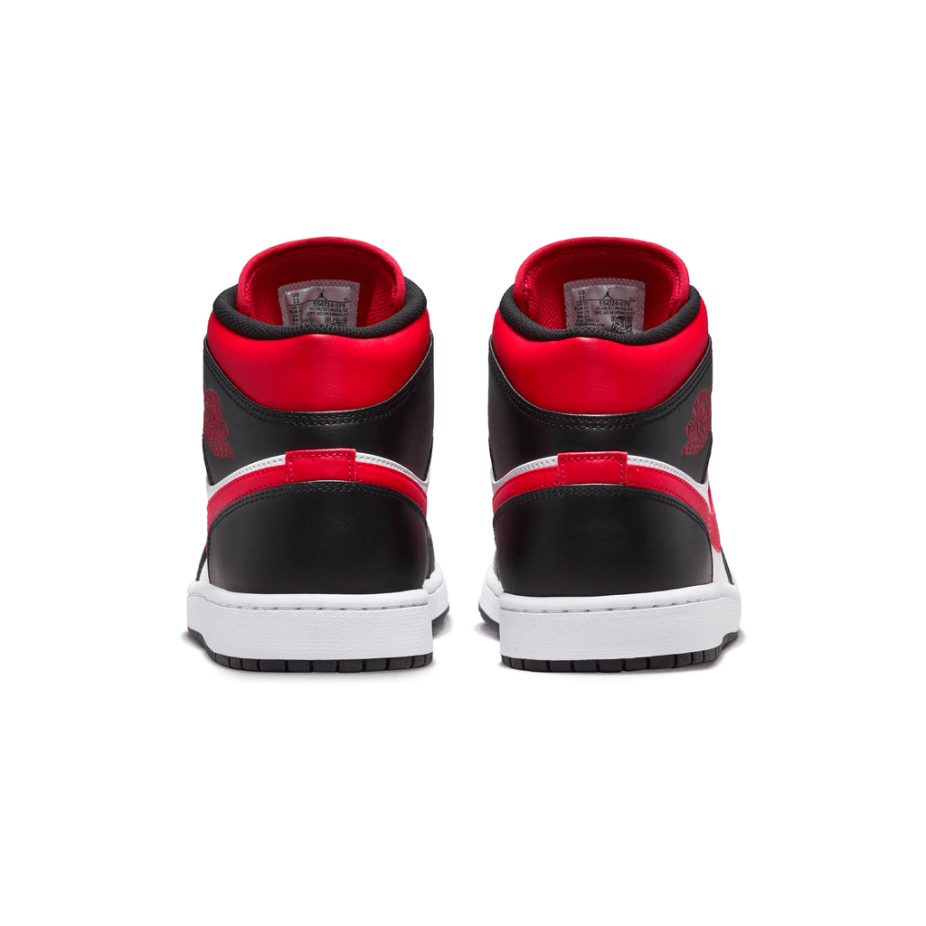 Nike Air Jordan 1 Mid 'Black Fire Red' - Kick Game