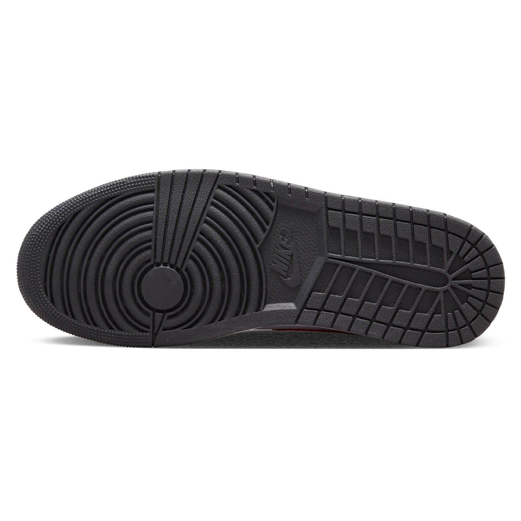 Nike Air Jordan 1 Mid 'Black Fire Red' - Kick Game
