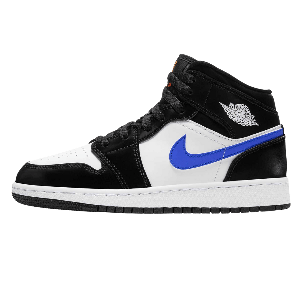 Air Jordan 1 Mid GS 'Black Racer Blue' - Kick Game