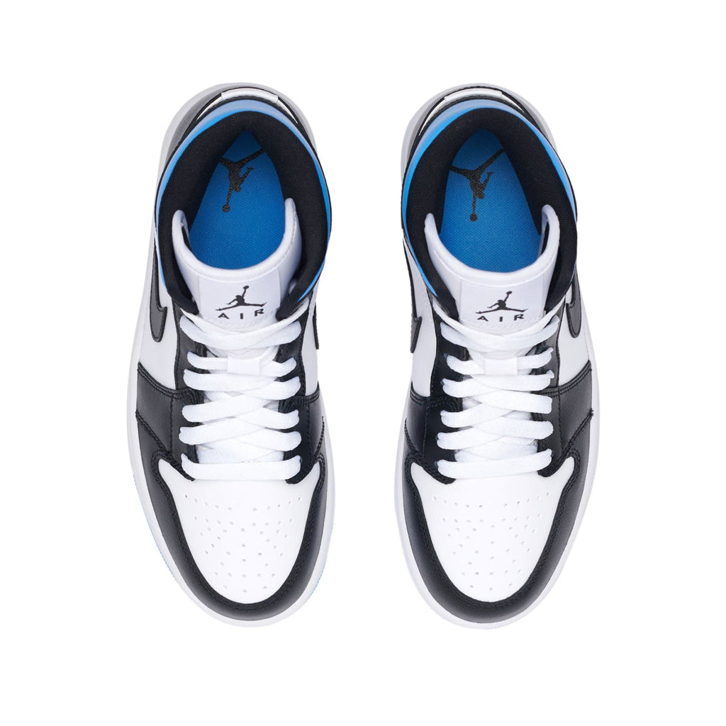 Air Jordan 1 Wmns Mid 'Royal Black Blue' - Kick Game