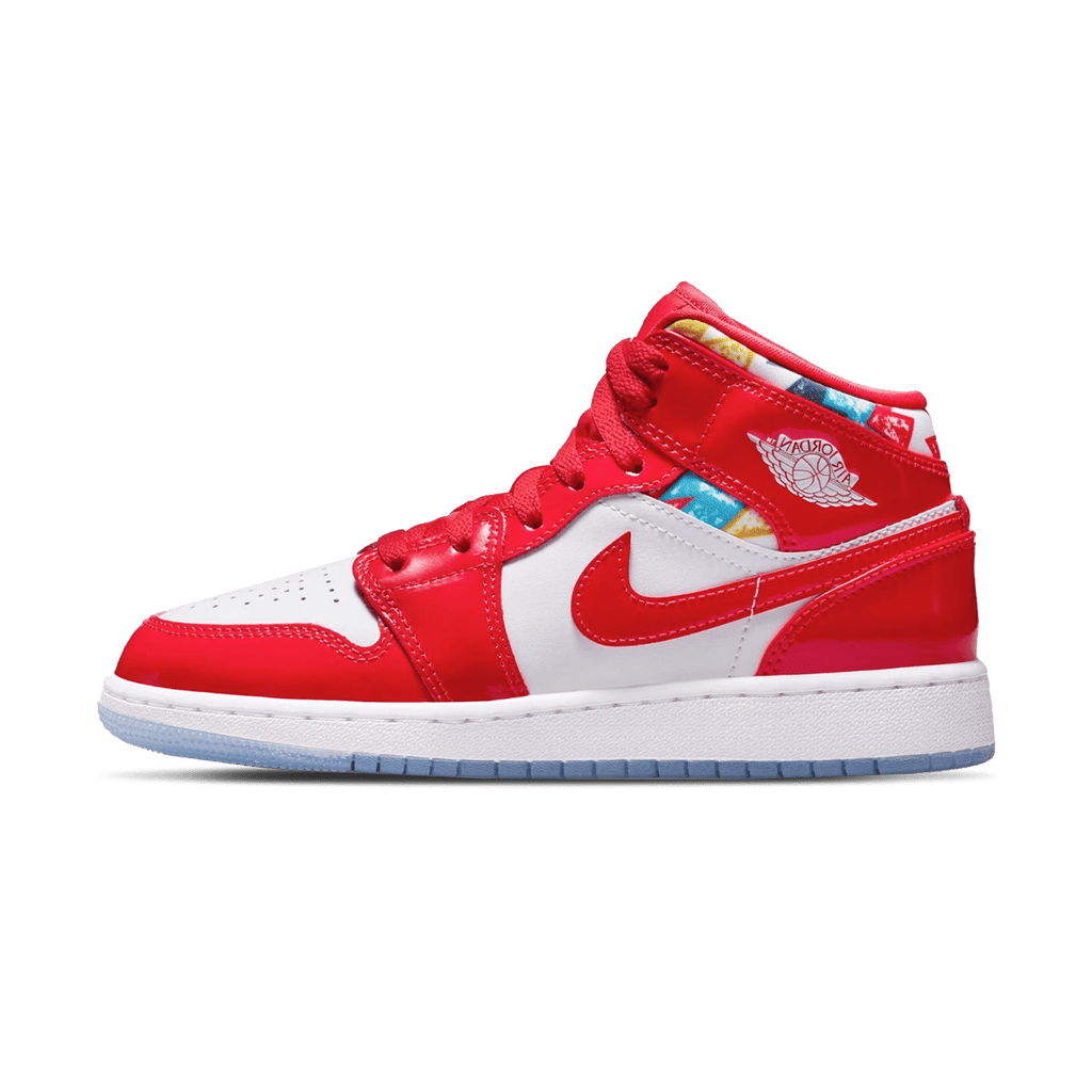 Air Jordan 1 Mid SE GS 'Barcelona Sweater' - Kick Game