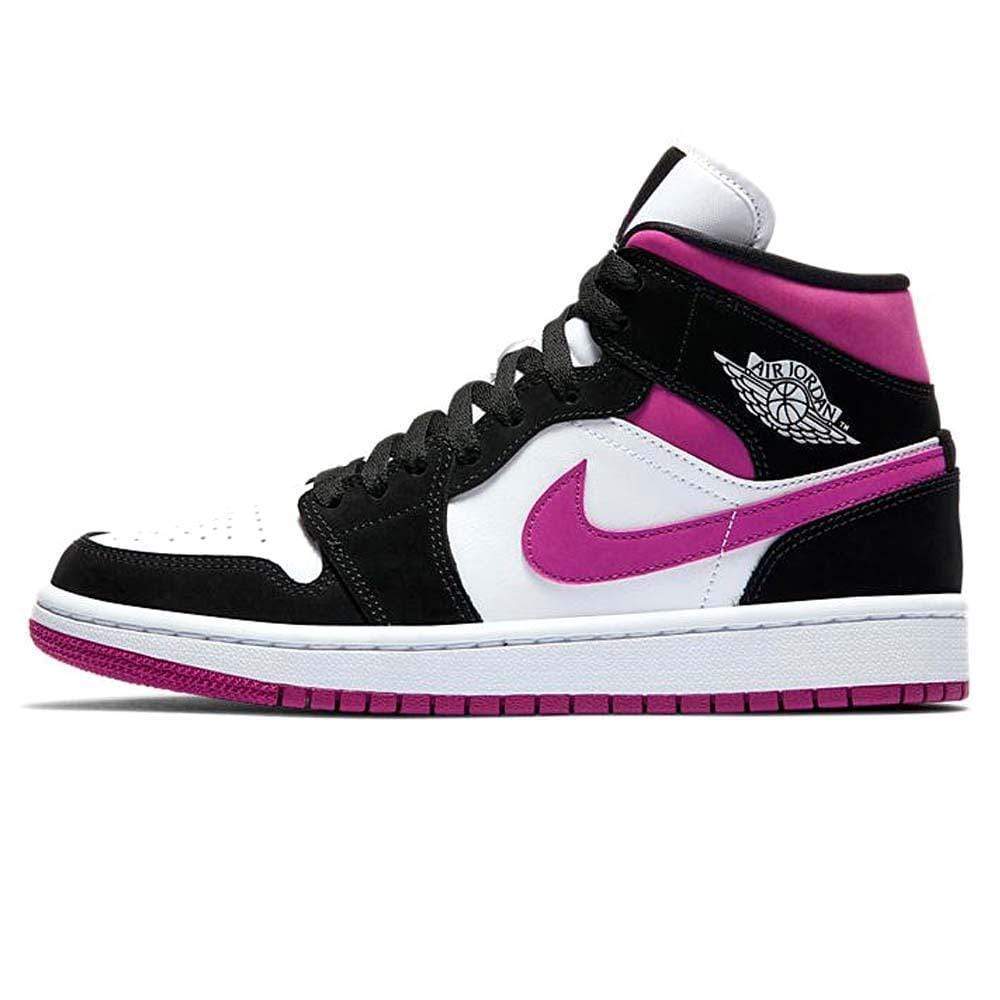 Air Jordan 1 WMNS Mid 'Black Cactus Flower' - Kick Game