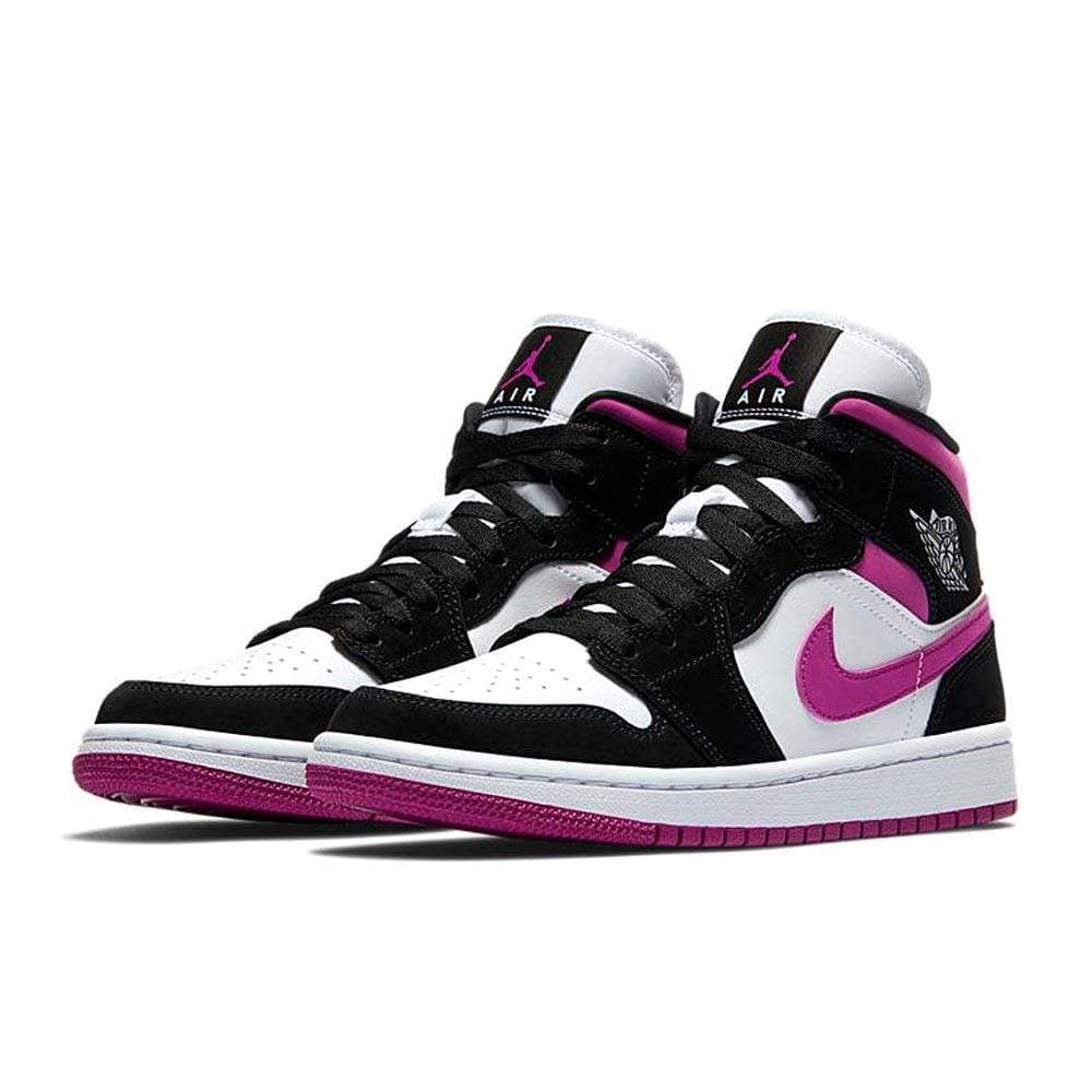 Air Jordan 1 WMNS Mid 'Black Cactus Flower' - Kick Game