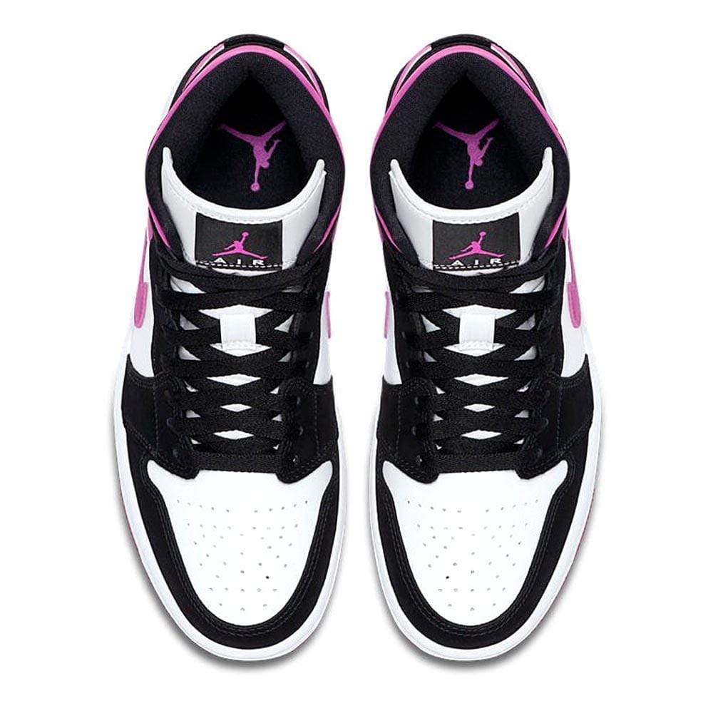 Air Jordan 1 WMNS Mid 'Black Cactus Flower' - Kick Game