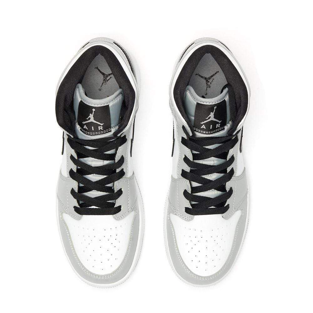 Air Jordan 1 Mid GS "Light Smoke Grey" - Kick Game