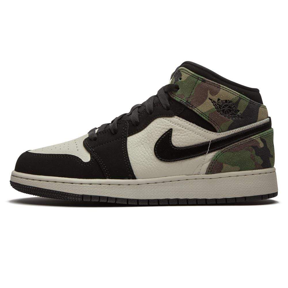 Air Jordan 1 Mid SE GS 'Camo' - Kick Game