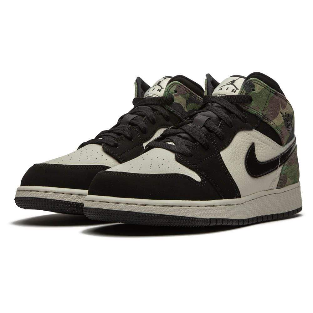 Air Jordan 1 Mid SE GS 'Camo' - Kick Game