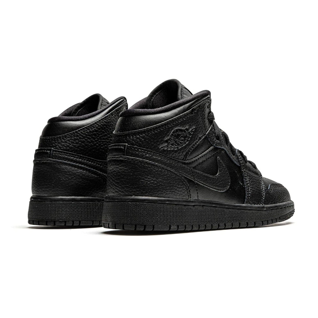 Air Jordan 1 Mid GS 'Triple Black' 2020 - Kick Game