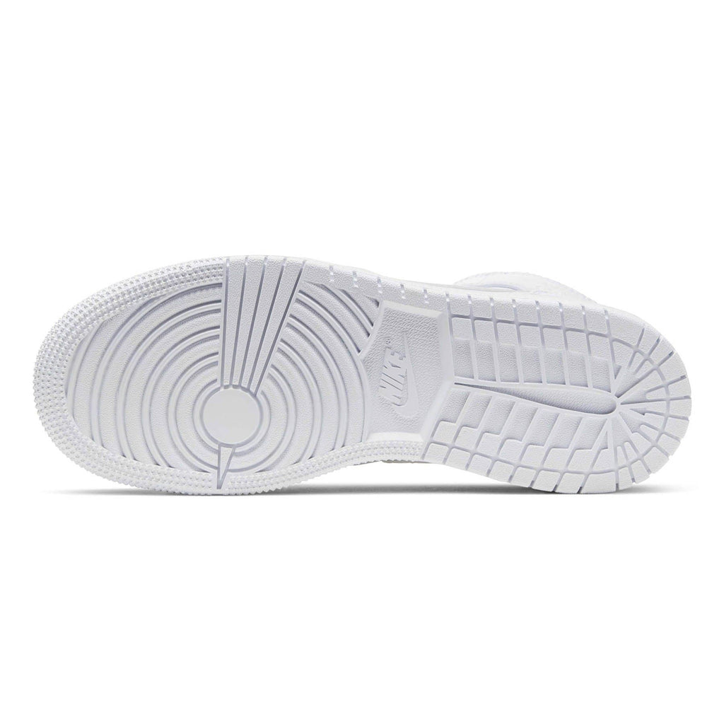 Air Jordan 1 Mid GS 'Triple White' - Kick Game