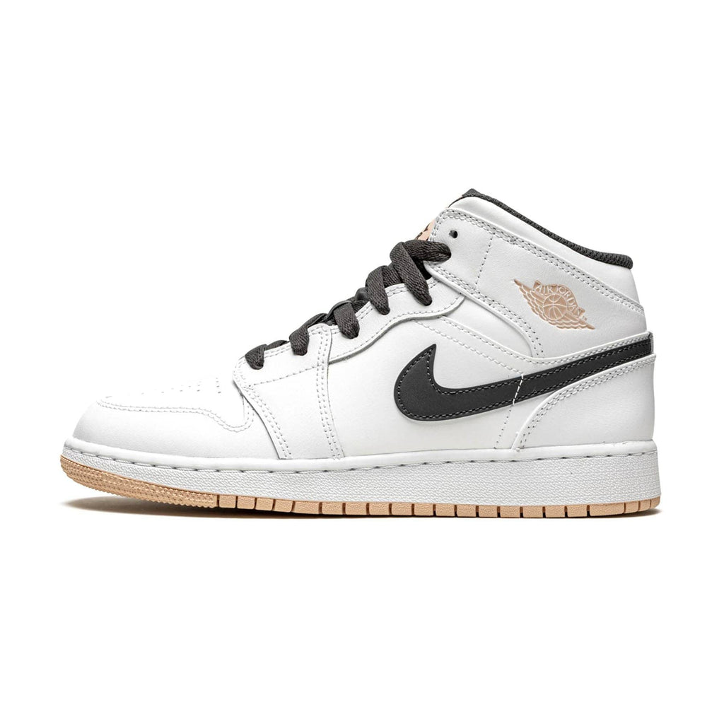 Air Jordan 1 Mid GS 'White Arctic Orange' - Kick Game