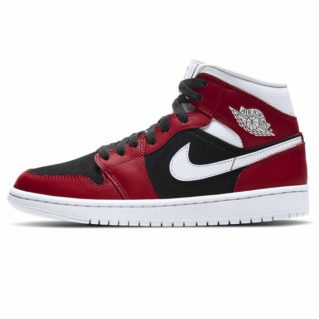 Air Jordan 1 Wmns Mid 'Gym Red Black' - Kick Game