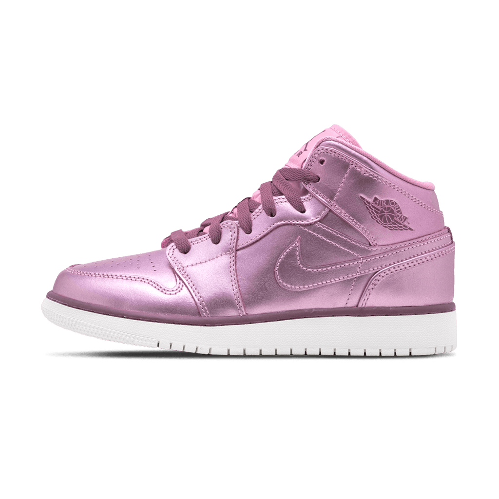 Air Jordan 1 Mid SE GS 'Pink Rose' - Kick Game