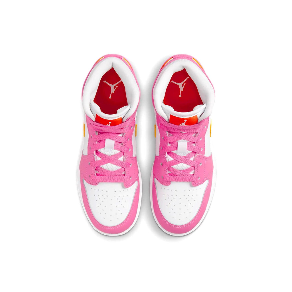 Air Jordan 1 Mid GS 'Pinksicle Orange' - Kick Game