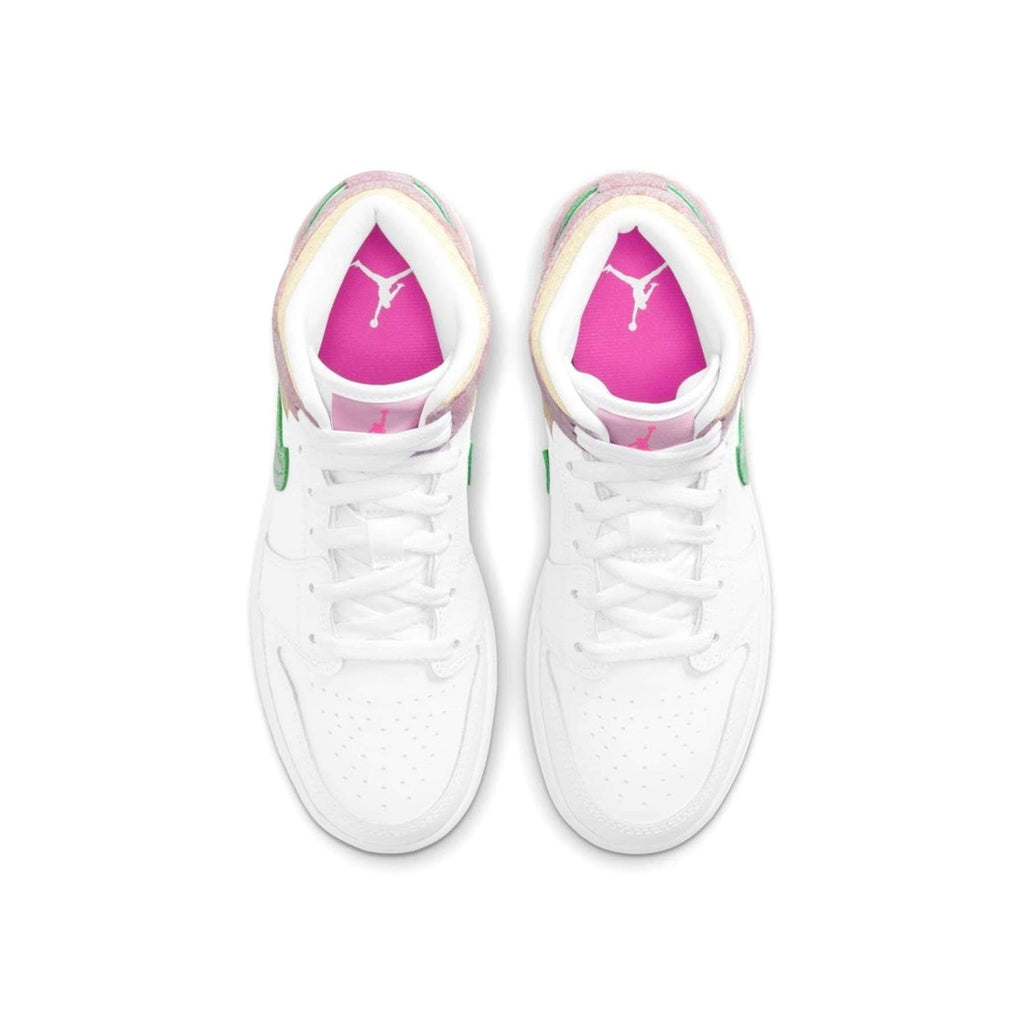 Air Jordan 1 Mid SE GS 'Paint Drip' - Kick Game