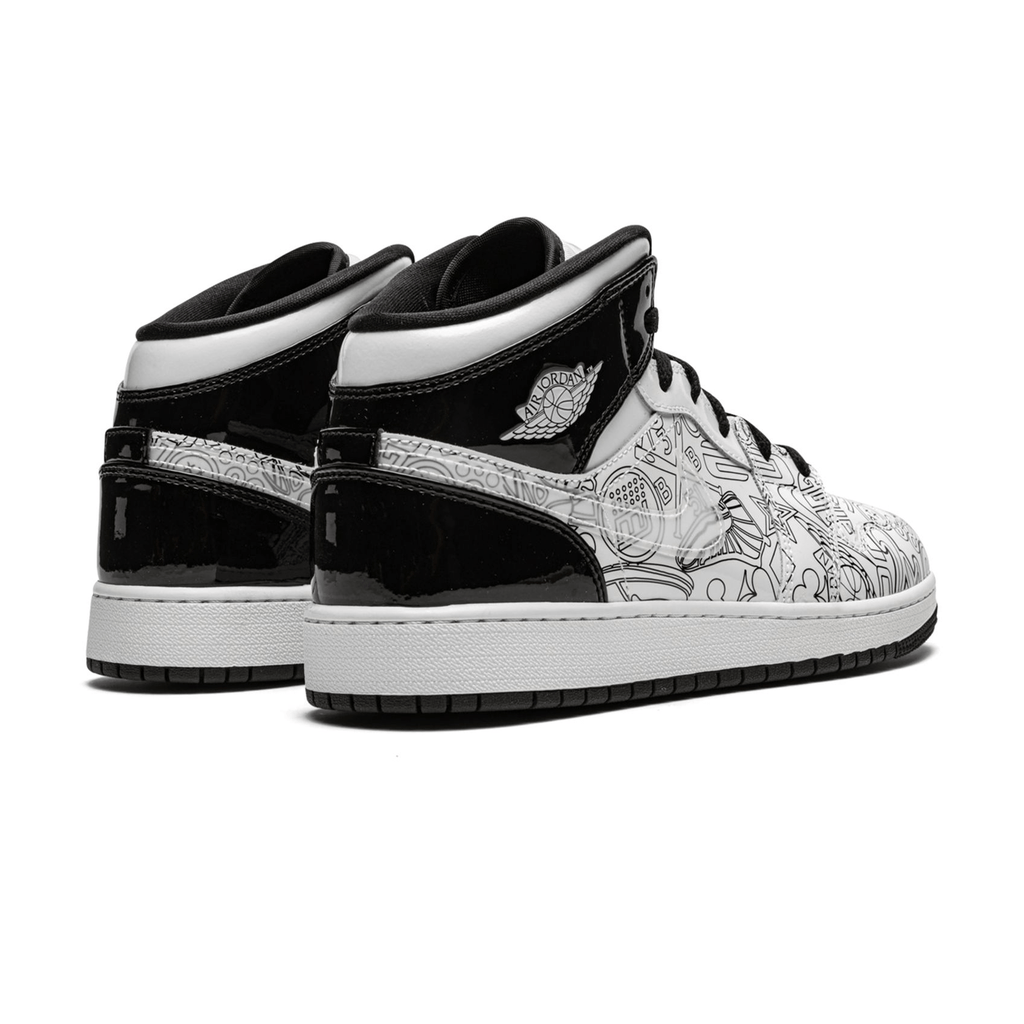 Air Jordan 1 Mid SE GS 'DIY' - Kick Game