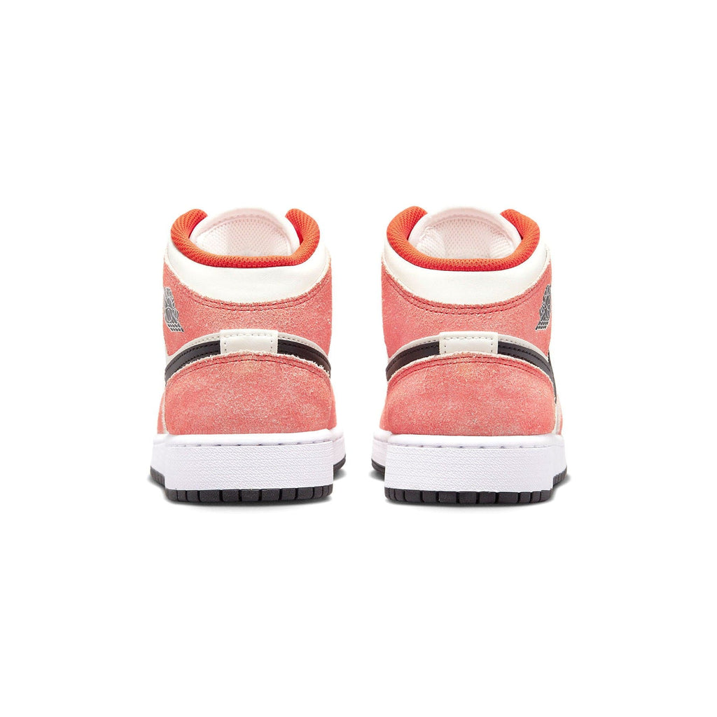 Air Jordan 1 Mid SE GS 'Orange Suede' - Kick Game