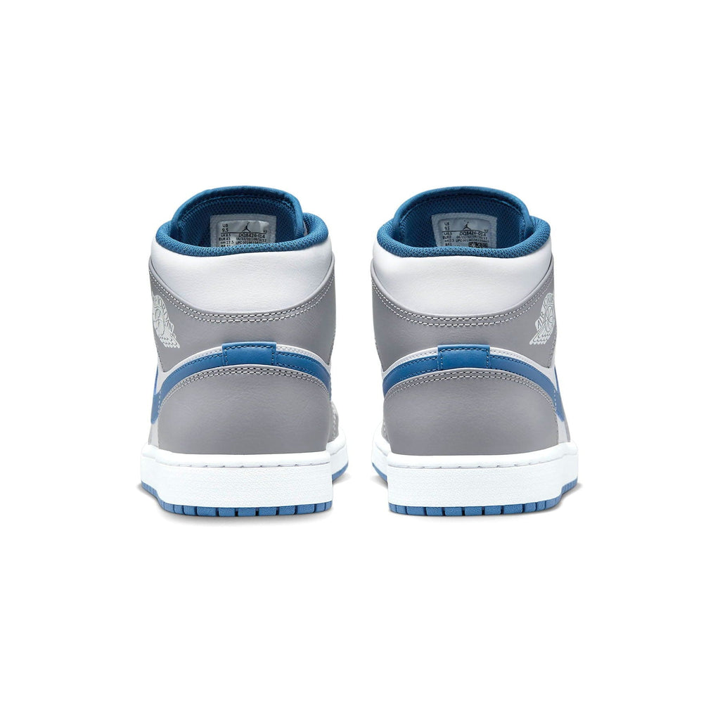 Air Jordan 1 Mid 'Cement True Blue' - Kick Game