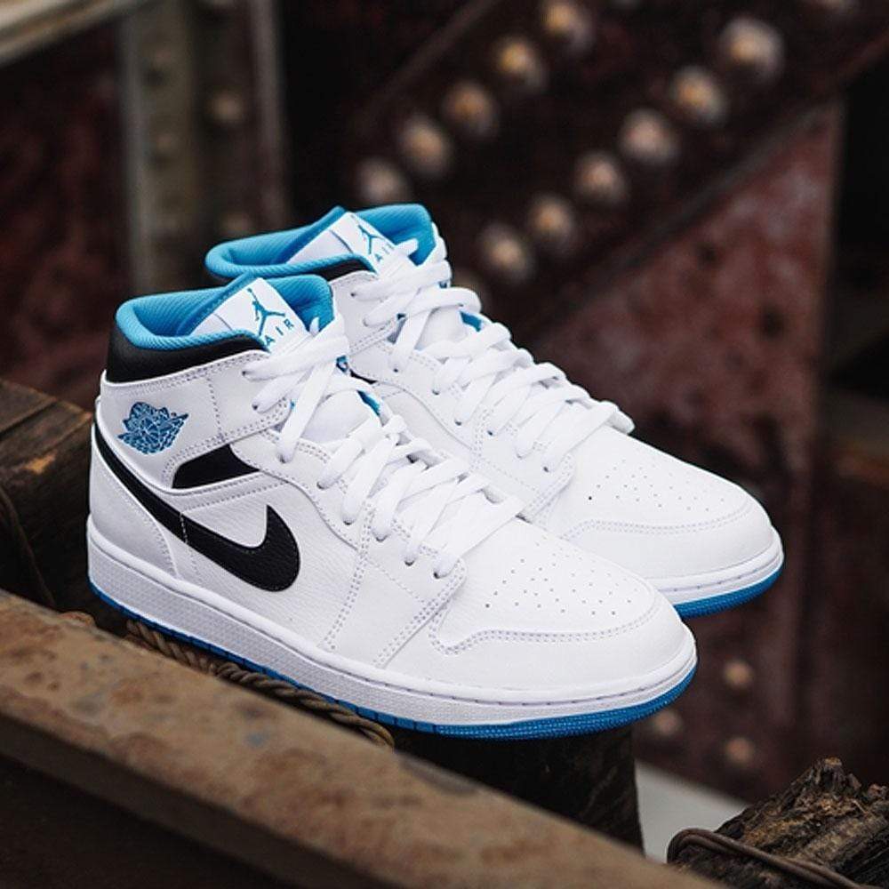 Air Jordan 1 Mid 'Laser Blue' - Kick Game