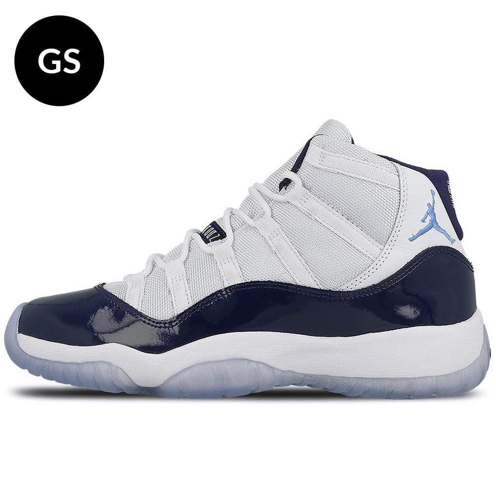 Air Jordan 11 Retro GS White-Midnight Navy  Win like 82 - Kick Game