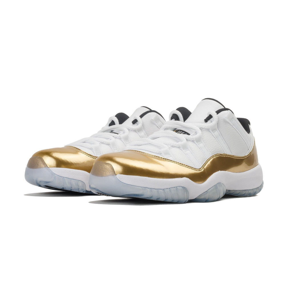 Air Jordan 11 Retro Low White- Metallic Gold - Kick Game