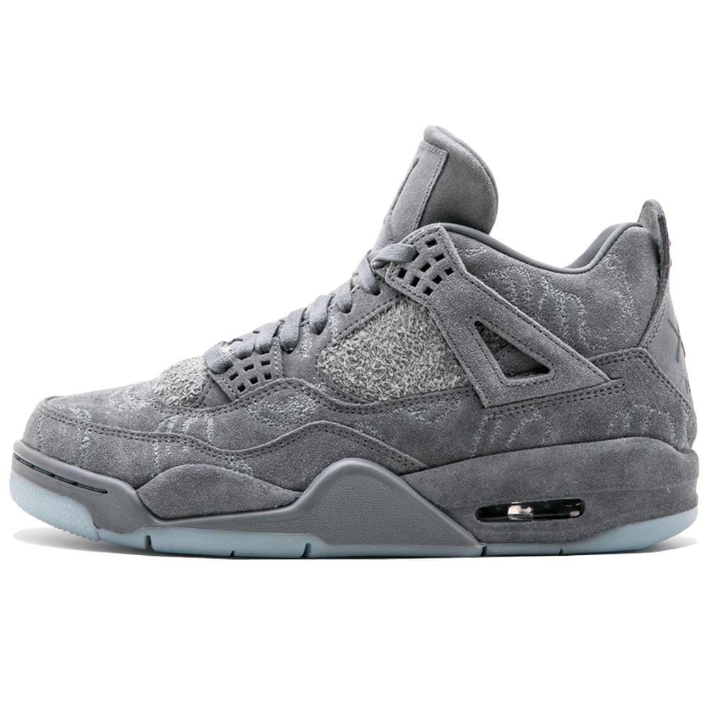 Nike x KAWS Air Jordan 4 Retro 'Cool Grey & White' - Kick Game