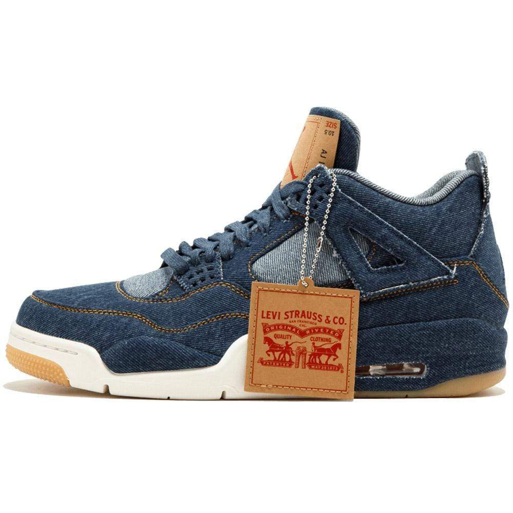 Levis x Air Jordan 4 Retro "Navy" - Kick Game