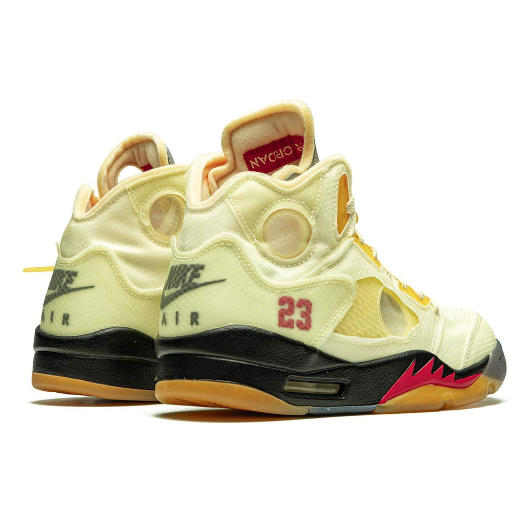 Off-White x Air Jordan 5 SP 'Sail' - Kick Game