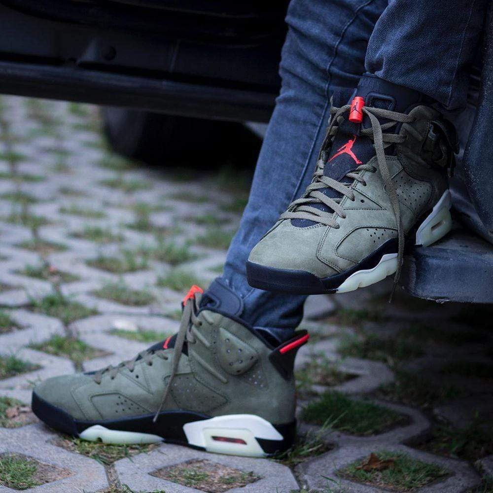 Travis Scott x Air Jordan 6 Retro 'Olive' - Kick Game