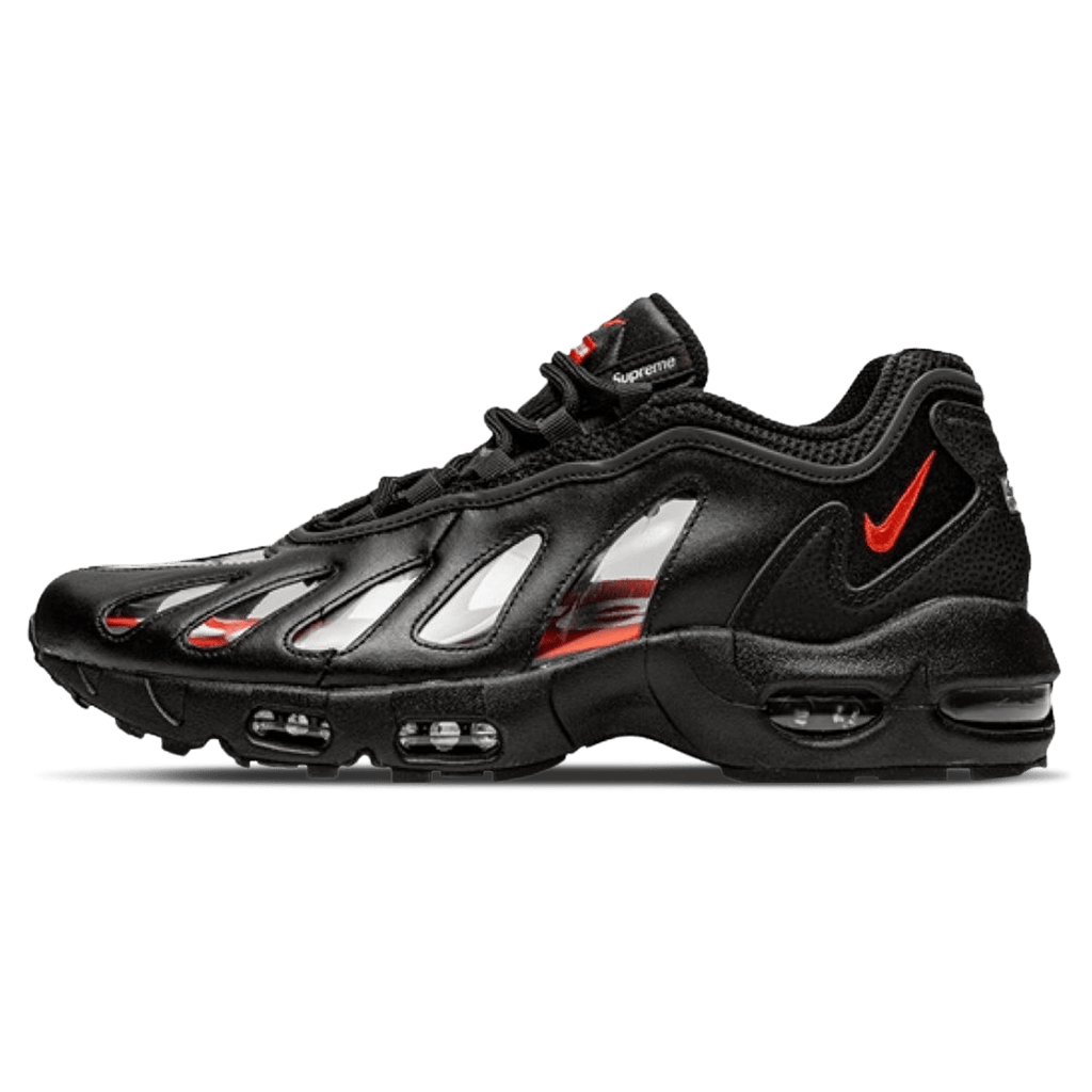 Nike x Supreme Air Max 96 'Black' - Kick Game