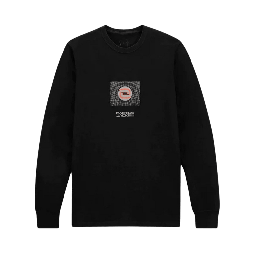 Cactus Jack by Travis Scott x Nike NRG BH Long-Sleeve Tee 'Black' - Kick Game
