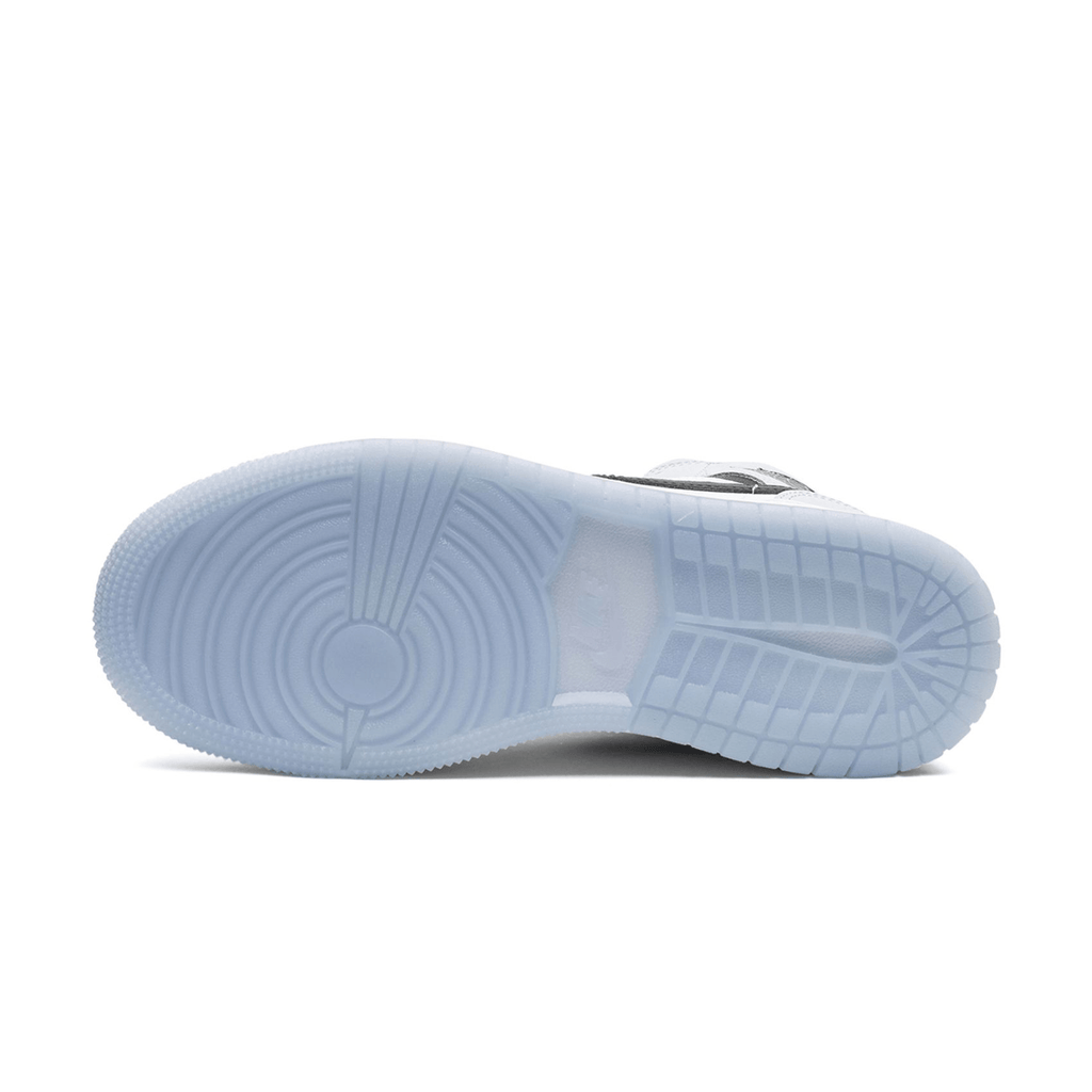 Air Jordan 1 Mid SE GS 'White Ice Blue' - Kick Game